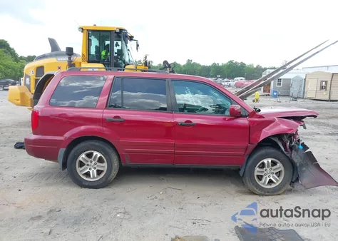 2003 Honda Pilot Ex-L z USA, uszkodzony, nr VIN 2HKYF18543H593649